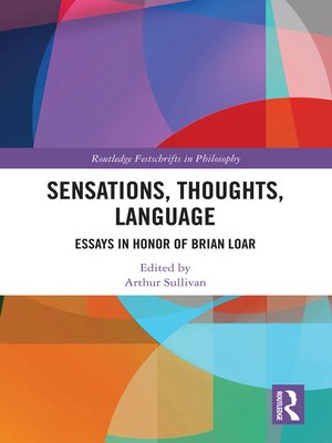 cover image of Sensations, Thoughts, Language